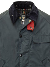 Barbour x Paul Smith Green Waxed Jacket with Corduroy Collar - Barbour x Paul Smith | Lidia Shopping