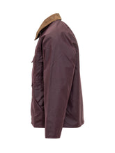 Barbour x Paul Smith Burgundy Waxed Jacket - Barbour x Paul Smith | Lidia Shopping