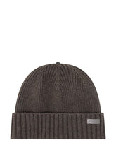 Barbour Dark Green Wool Beanie - Barbour | Lidia Shopping