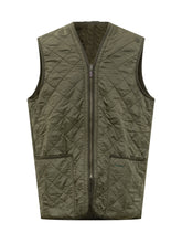 Barbour Gilet Verde Trapuntato con Chiusura a Zip - Abbigliamento Uomo | Lidia Shopping