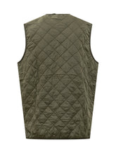 Barbour Gilet Verde Trapuntato con Chiusura a Zip - Abbigliamento Uomo | Lidia Shopping