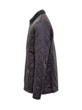 Barbour Black Quilted Jacket with Velvet Collar - Barbour | Lidia Shopping