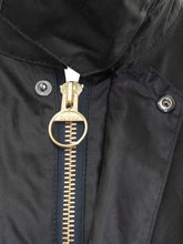Barbour Giacca Cerata Nera con Colletto in Velluto - Abbigliamento Uomo | Lidia Shopping