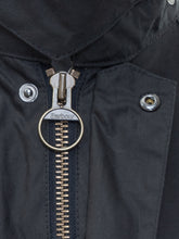 Barbour Giacca Cerata Nera con Colletto in Velluto - Abbigliamento Uomo | Lidia Shopping