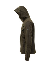 Barbour Green Hooded Jacket with Shearling Lining - Collezione Happy Birthday | Lidia Shopping