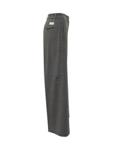 Nine The Morning Grey Wide-Leg Trousers - Collezione Happy Birthday | Lidia Shopping
