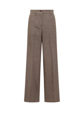 Nine In The Morning Checked Wide-Leg Trousers - Collezione Happy Birthday | Lidia Shopping