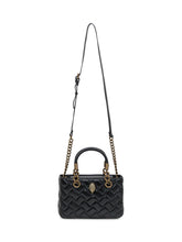 Kurt Geiger Black Quilted Kensington Tote with Handles - Collezione Happy Birthday | Lidia Shopping