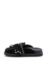 Kurt Geiger Suede Sabot with Fringes - Collezione Happy Birthday | Lidia Shopping