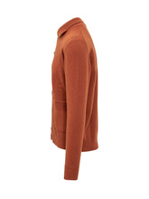 Filippo De Laurentiis Orange Wool Cardigan - Collezione Happy Birthday | Lidia Shopping