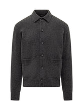 Filippo De Laurentiis Grey Wool Cardigan - Collezione Happy Birthday | Lidia Shopping