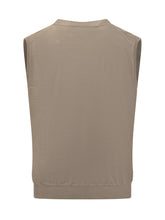 Filippo De Laurentiis Beige Wool Buttoned Vest - Collezione Happy Birthday | Lidia Shopping