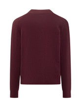 Filippo De Laurentiis Bordeaux Wool Cardigan with Pockets - Collezione Happy Birthday | Lidia Shopping