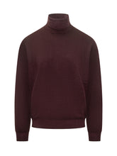 Filippo De Laurentiis Bordeaux Wool Turtleneck Sweater - Collezione Happy Birthday | Lidia Shopping