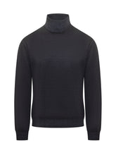 Filippo De Laurentiis Dark Grey Wool Turtleneck Sweater - Collezione Happy Birthday | Lidia Shopping