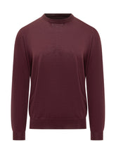 Filippo De Laurentiis Bordeaux Crewneck Sweater - Collezione Happy Birthday | Lidia Shopping