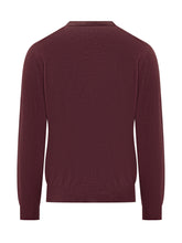 Filippo De Laurentiis Bordeaux Crewneck Sweater - Collezione Happy Birthday | Lidia Shopping