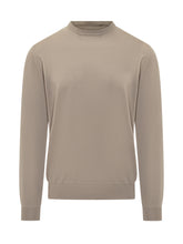 FILIPPO DE LAURENTIIS - Girocollo Beige Filippo De Laurentiis - Grigio - LIDIASHOPPING® - Official Website