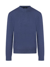 FILIPPO DE LAURENTIIS - Filippo De Laurentiis Blue Wool Sweater - Blue | Lidia Shopping | Official Website