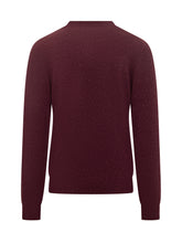 Filippo De Laurentiis Bordeaux Wool Crewneck Sweater - Collezione Happy Birthday | Lidia Shopping