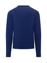 Filippo De Laurentiis Royal Blue Wool Crewneck Sweater - Collezione Happy Birthday | Lidia Shopping