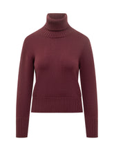 Alpha Studio Bordeaux Wool Turtleneck Sweater - Alpha Studio | Lidia Shopping