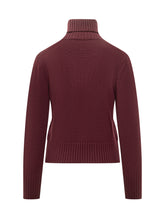 Alpha Studio Bordeaux Wool Turtleneck Sweater - Alpha Studio | Lidia Shopping
