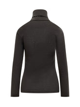 Black Jersey Turtleneck Alpha Studio - Alpha Studio | Lidia Shopping