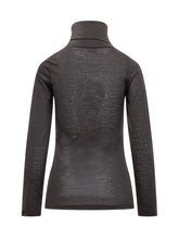 Grey Jersey Turtleneck Alpha Studio - Alpha Studio | Lidia Shopping