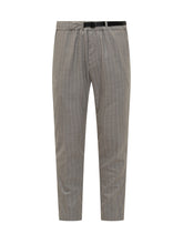 Striped Trousers with Belt Whitesand - Collezione Happy Birthday | Lidia Shopping