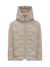 Duno Piumino Beige in Velluto a Coste - Abbigliamento Uomo | Lidia Shopping