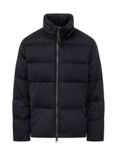 Duno Blue Down Jacket with High Collar - Black Friday – ENG | Lidia Shopping