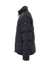 Duno Blue Down Jacket with High Collar - Black Friday – ENG | Lidia Shopping
