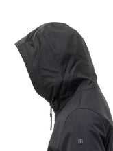 Duno Giacca Nera con Cappuccio in Tessuto Tecnico - Abbigliamento Uomo | Lidia Shopping