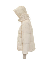 Duno Piumino Beige in Velluto a Coste - Abbigliamento Donna | Lidia Shopping