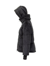 Duno Piumino Nero in Velluto a Coste - Abbigliamento Donna | Lidia Shopping