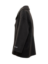 Duno Cappotto Doppiopetto Oversize Nero - Abbigliamento Donna | Lidia Shopping