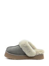 UGG Pantofole W Disquette in Shearling Grigio - Collezione Happy Birthday | Lidia Shopping
