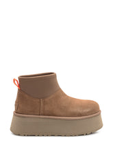 UGG Stivaletti Classic Mini Dipper in Camoscio Marrone - Collezione Happy Birthday | Lidia Shopping
