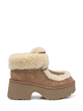UGG Stivaletti Platform in Suede con Shearling Beige - Collezione Happy Birthday | Lidia Shopping