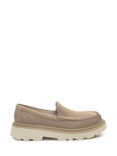 UGG Mocassini Chunky in Pelle Scamosciata Beige - Collezione Happy Birthday | Lidia Shopping