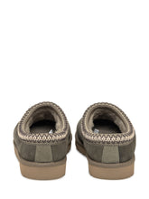 UGG Sabot Scamosciati Verde con Bordo Ricamato - Collezione Happy Birthday | Lidia Shopping