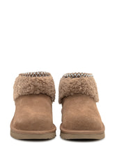 UGG Stivaletti Maxicurly in Camoscio Castagna - Bambini | Lidia Shopping