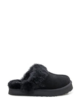 UGG Ciabatte W Disquette in Camoscio Nero - Bambini | Lidia Shopping