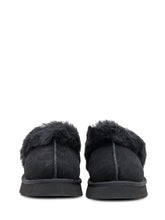 UGG Ciabatte W Disquette in Camoscio Nero - Bambini | Lidia Shopping