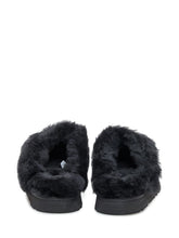 UGG Ciabatte W Disquette in Camoscio Nero - Bambini | Lidia Shopping