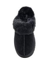 UGG Ciabatte W Disquette in Camoscio Nero - Bambini | Lidia Shopping
