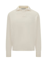 Amaranto Maglione Bianco con Colletto - Abbigliamento Uomo | Lidia Shopping