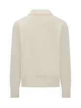 Amaranto Maglione Bianco con Colletto - Abbigliamento Uomo | Lidia Shopping
