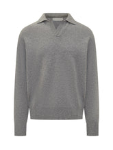 Amaranto Maglione Grigio con Colletto - Abbigliamento Uomo | Lidia Shopping